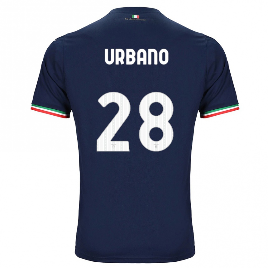 Hombre Fútbol Camiseta Nicolò Urbano #28 Armada 2ª Equipación 2023/24 México