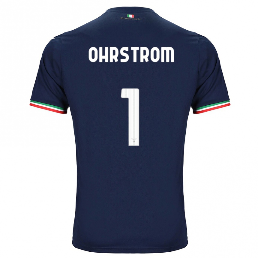 Hombre Fútbol Camiseta Stephanie Ohrstrom #1 Armada 2ª Equipación 2023/24 México