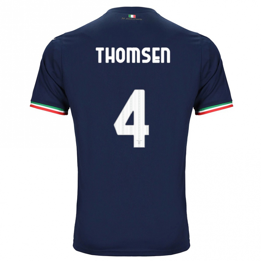 Hombre Fútbol Camiseta Maria Møller Thomsen #4 Armada 2ª Equipación 2023/24 México