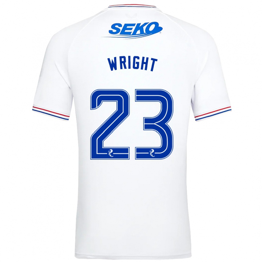 Hombre Fútbol Camiseta Scott Wright #23 Blanco 2ª Equipación 2023/24 México