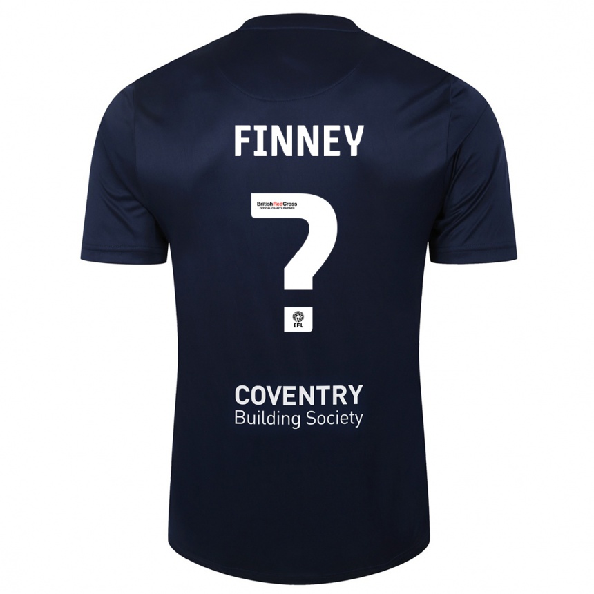 Hombre Fútbol Camiseta Charlie Finney #0 Rojo Azul Marino 2ª Equipación 2023/24 México