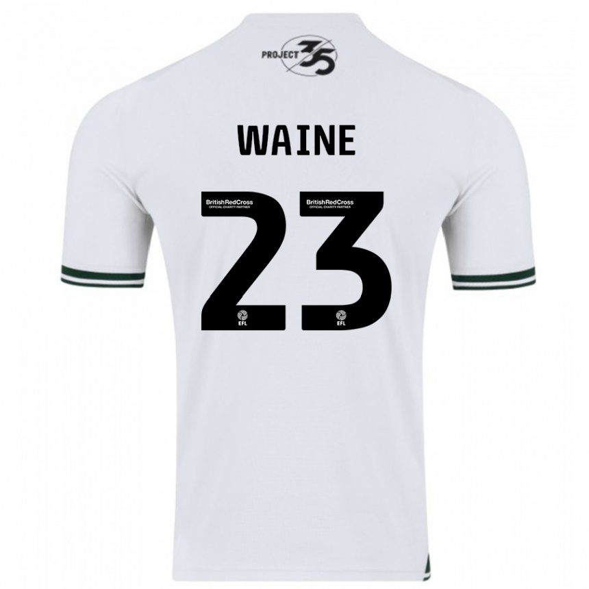 Hombre Fútbol Camiseta Ben Waine #23 Blanco 2ª Equipación 2023/24 México