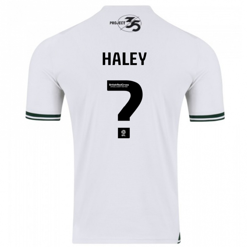 Hombre Fútbol Camiseta Toby Haley #0 Blanco 2ª Equipación 2023/24 México