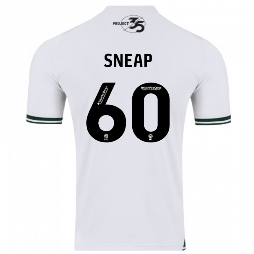 Hombre Fútbol Camiseta Harley Sneap #60 Blanco 2ª Equipación 2023/24 México