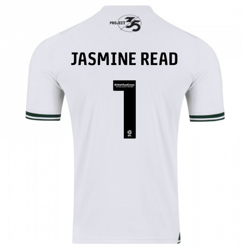 Hombre Fútbol Camiseta Jasmine Read #1 Blanco 2ª Equipación 2023/24 México