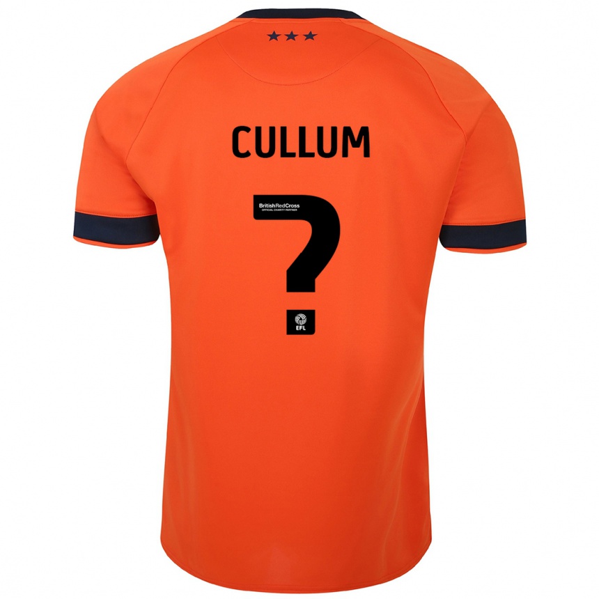 Hombre Fútbol Camiseta Danny Cullum #0 Naranja 2ª Equipación 2023/24 México