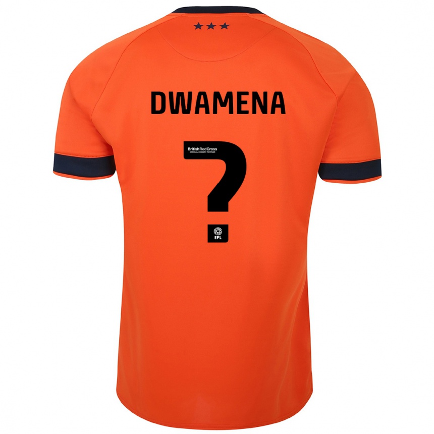 Hombre Fútbol Camiseta Nick Nkansa-Dwamena #0 Naranja 2ª Equipación 2023/24 México