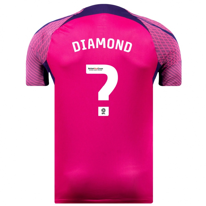 Hombre Fútbol Camiseta Jack Diamond #0 Morado 2ª Equipación 2023/24 México