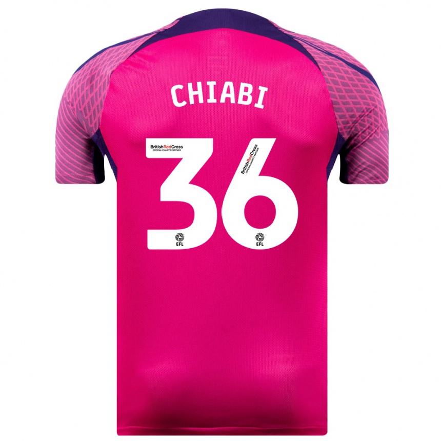 Hombre Fútbol Camiseta Tom Chiabi #36 Morado 2ª Equipación 2023/24 México