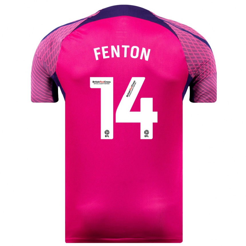 Hombre Fútbol Camiseta Natasha Fenton #14 Morado 2ª Equipación 2023/24 México