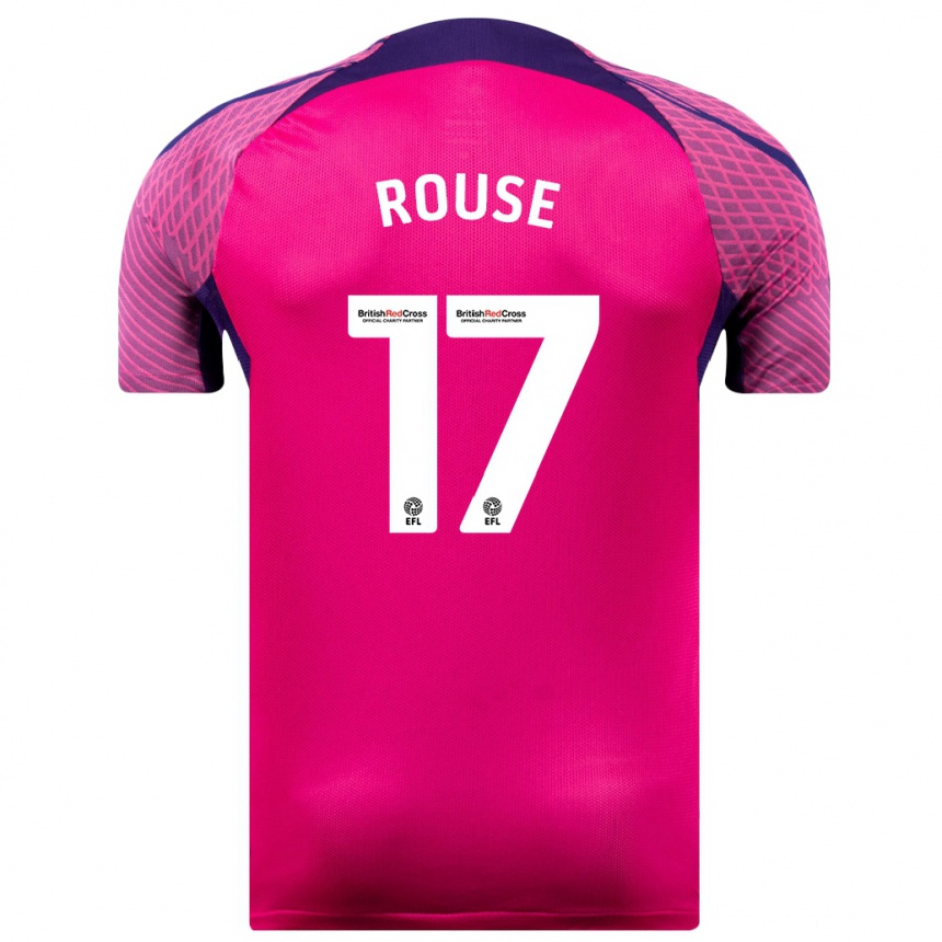 Hombre Fútbol Camiseta Mollie Rouse #17 Morado 2ª Equipación 2023/24 México