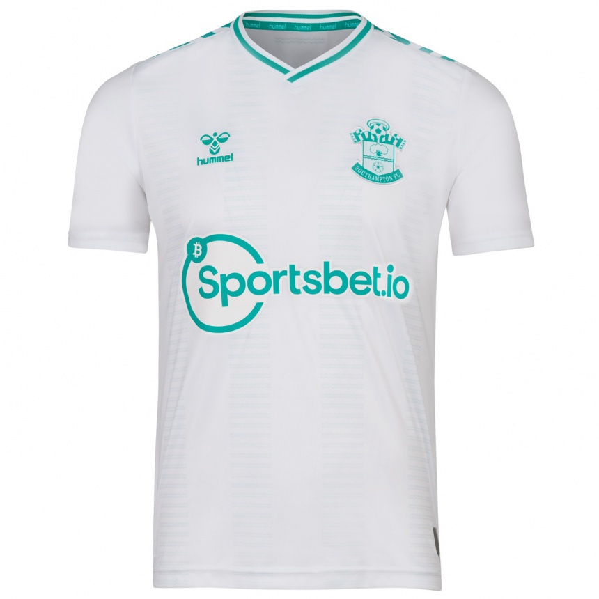 Hombre Fútbol Camiseta Alfie Prescott #0 Blanco 2ª Equipación 2023/24 México