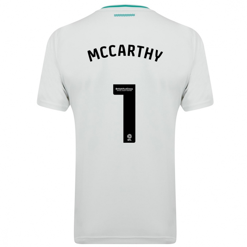 Hombre Fútbol Camiseta Alex Mccarthy #1 Blanco 2ª Equipación 2023/24 México