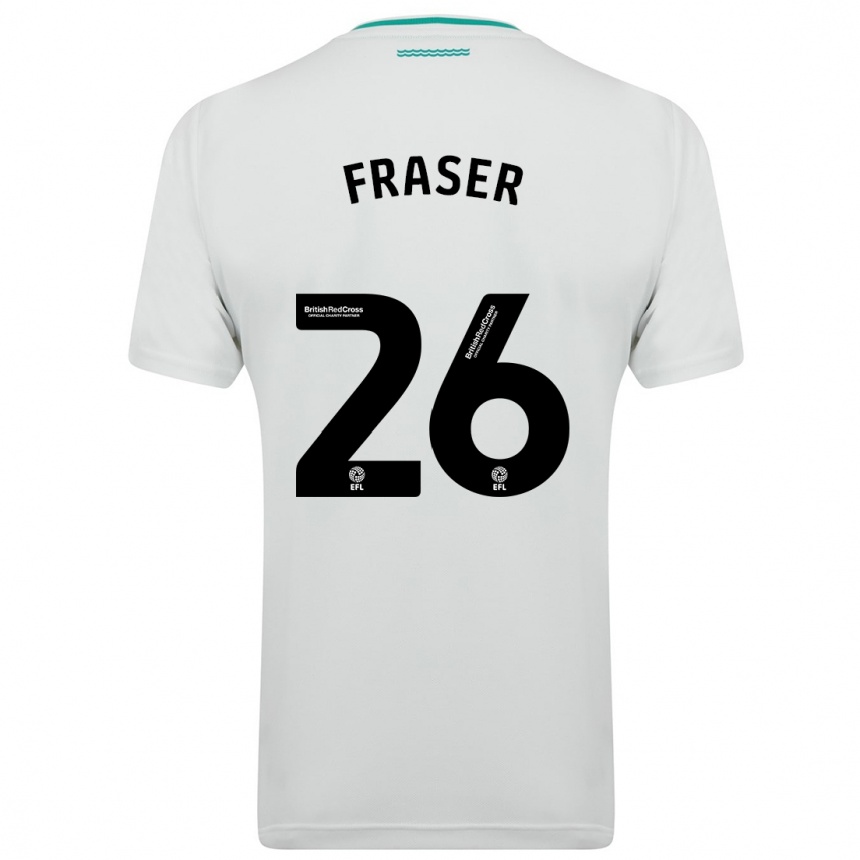 Hombre Fútbol Camiseta Ryan Fraser #26 Blanco 2ª Equipación 2023/24 México