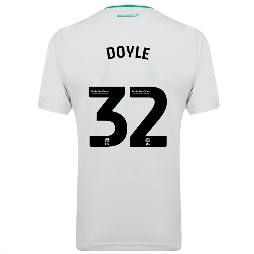 Hombre Fútbol Camiseta Kamari Doyle #32 Blanco 2ª Equipación 2023/24 México