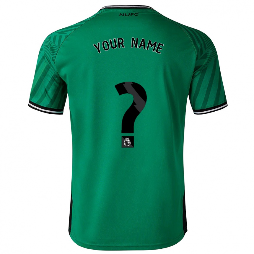 Hombre Fútbol Camiseta Su Nombre #0 Verde 2ª Equipación 2023/24 México