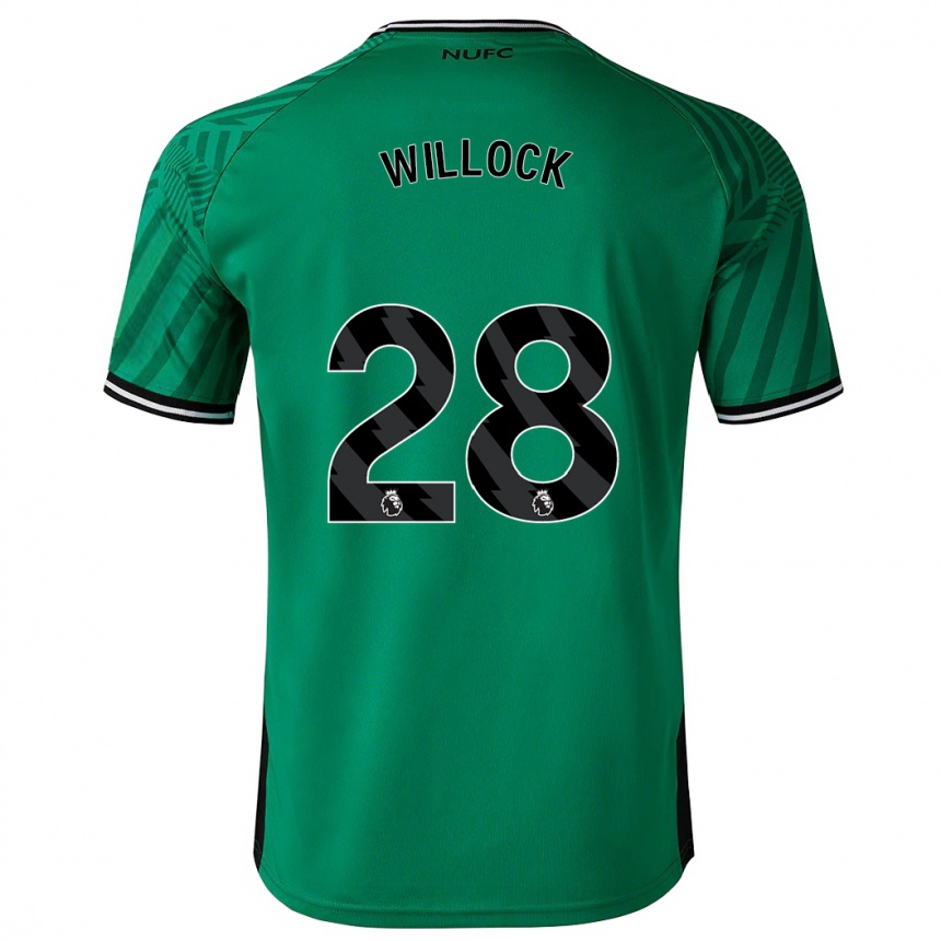 Hombre Fútbol Camiseta Joe Willock #28 Verde 2ª Equipación 2023/24 México