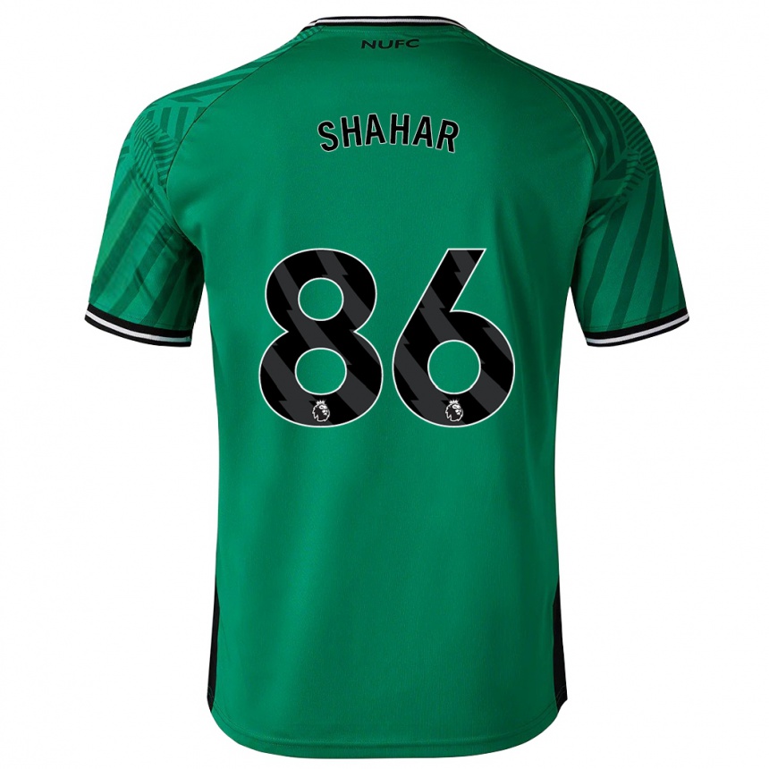 Hombre Fútbol Camiseta Leo Shahar #86 Verde 2ª Equipación 2023/24 México