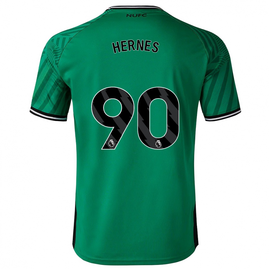 Hombre Fútbol Camiseta Travis Hernes #90 Verde 2ª Equipación 2023/24 México