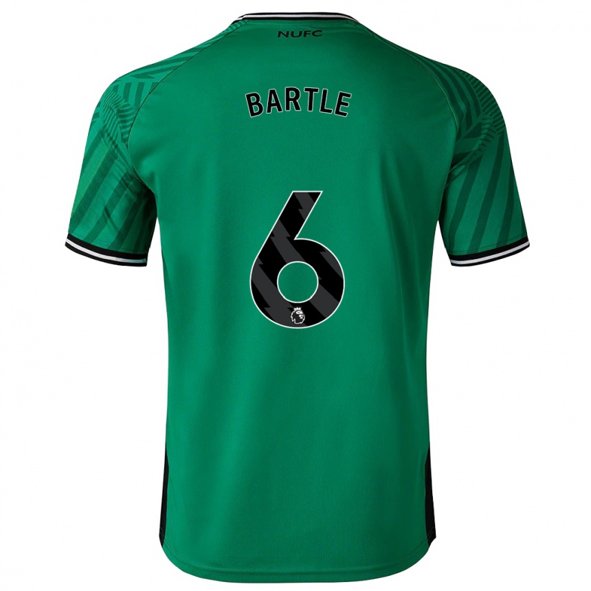 Hombre Fútbol Camiseta Jodie Bartle #6 Verde 2ª Equipación 2023/24 México