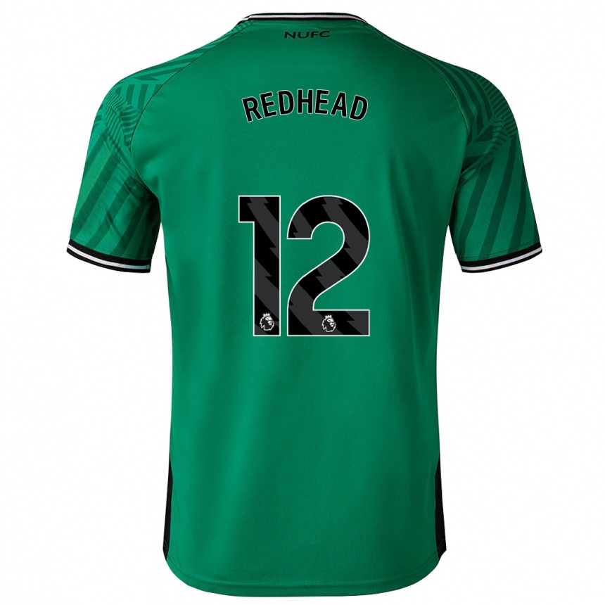 Hombre Fútbol Camiseta Cara Milne-Redhead #12 Verde 2ª Equipación 2023/24 México
