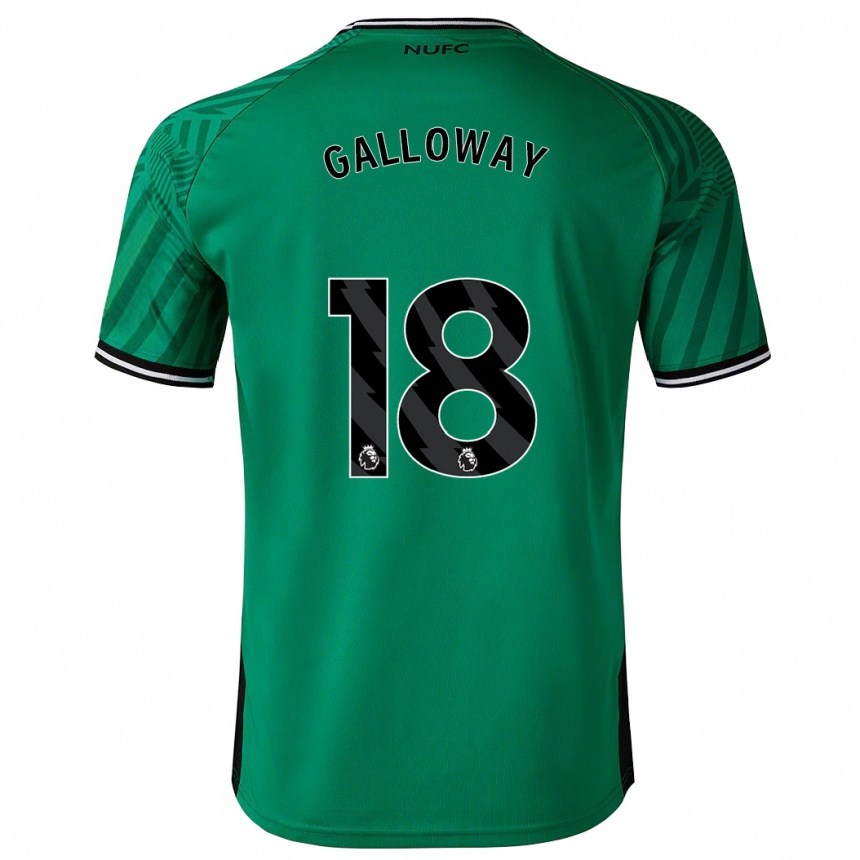 Hombre Fútbol Camiseta Bridget Galloway #18 Verde 2ª Equipación 2023/24 México