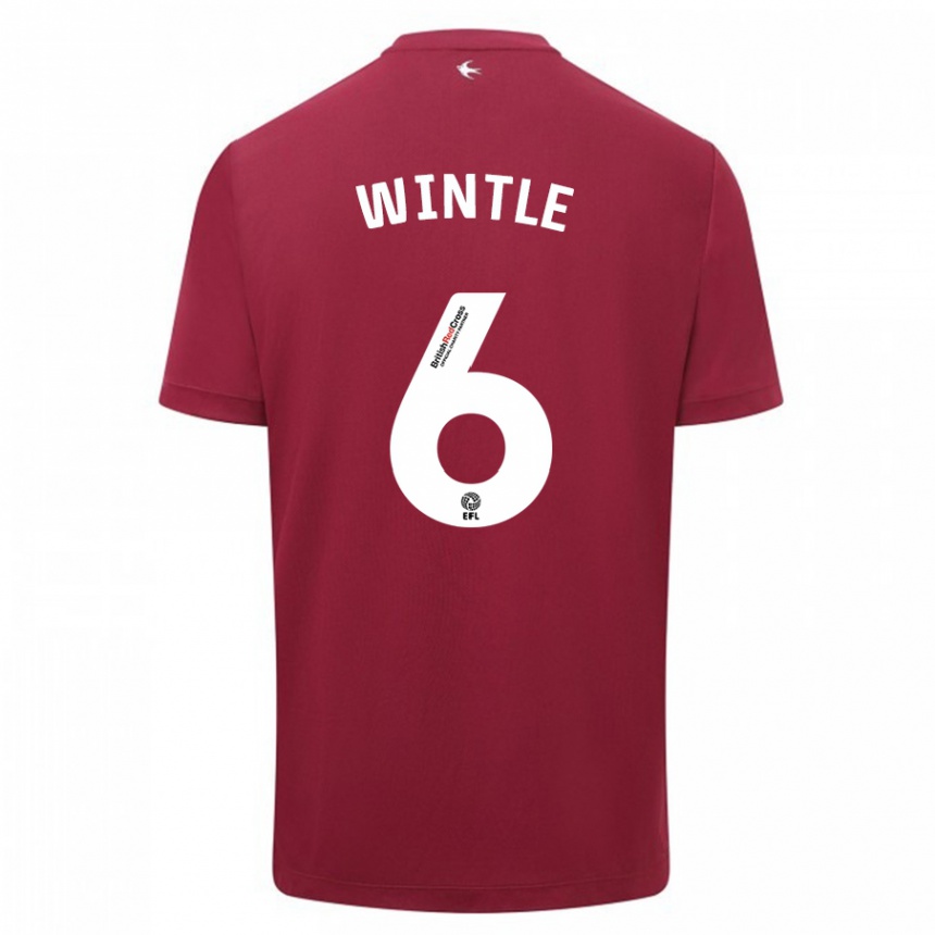 Hombre Fútbol Camiseta Ryan Wintle #6 Rojo 2ª Equipación 2023/24 México