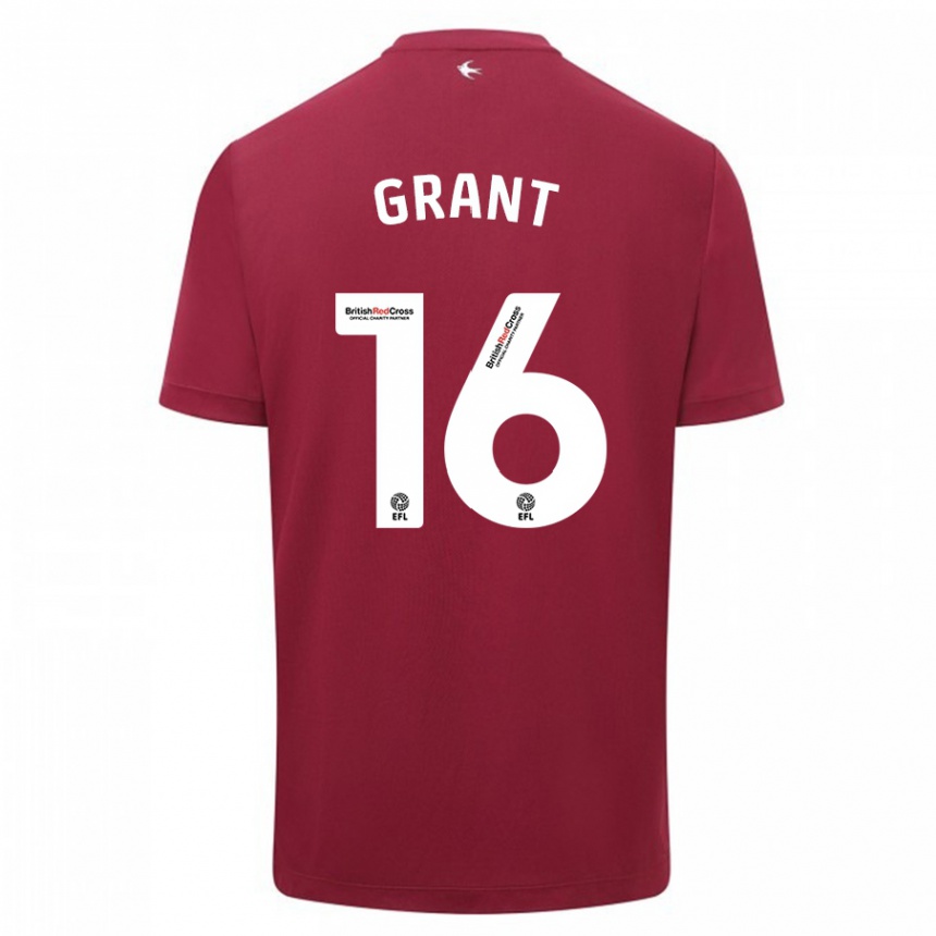 Hombre Fútbol Camiseta Karlan Grant #16 Rojo 2ª Equipación 2023/24 México