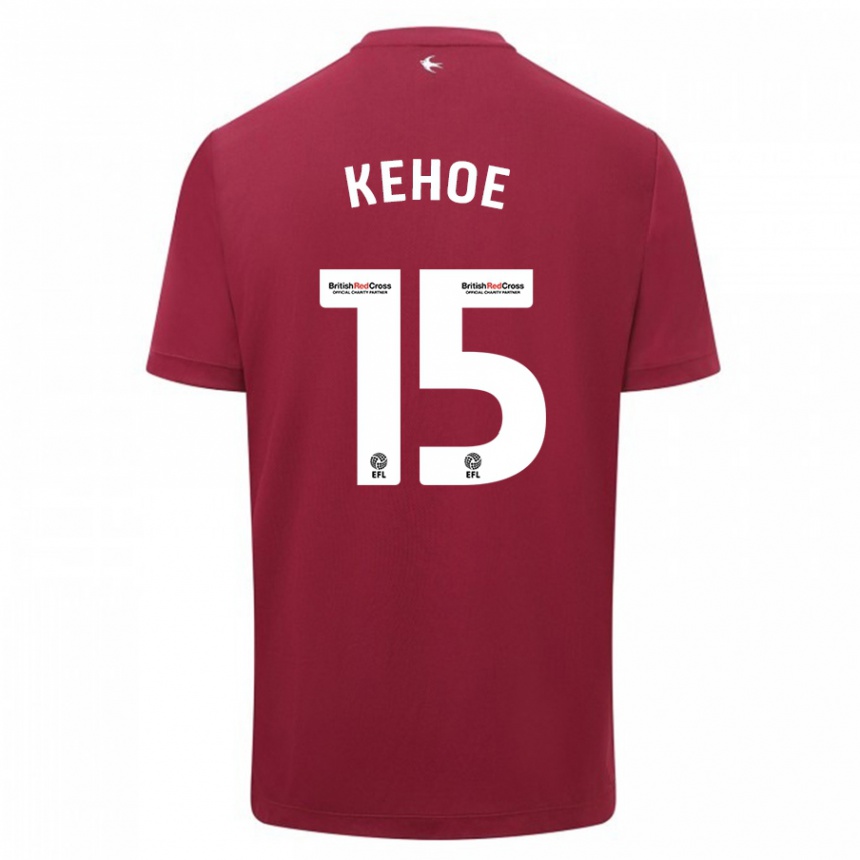 Hombre Fútbol Camiseta Molly Kehoe #15 Rojo 2ª Equipación 2023/24 México