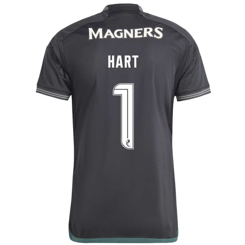 Hombre Fútbol Camiseta Joe Hart #1 Negro 2ª Equipación 2023/24 México