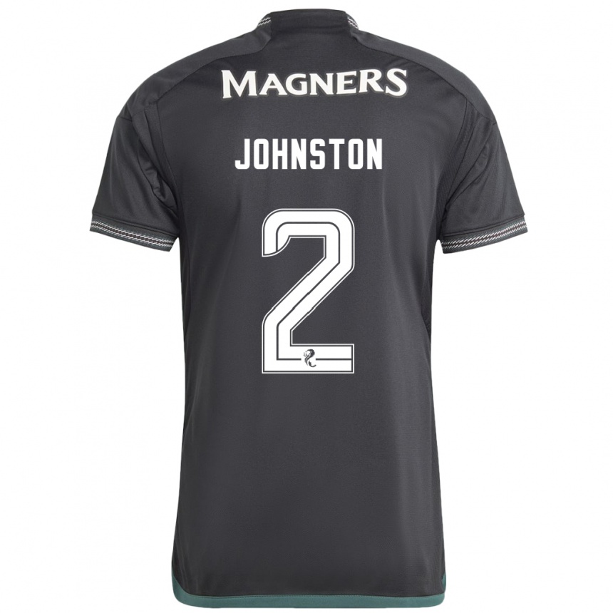 Hombre Fútbol Camiseta Alistair Johnston #2 Negro 2ª Equipación 2023/24 México