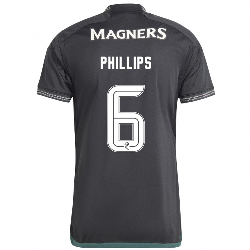 Hombre Fútbol Camiseta Nathaniel Phillips #6 Negro 2ª Equipación 2023/24 México