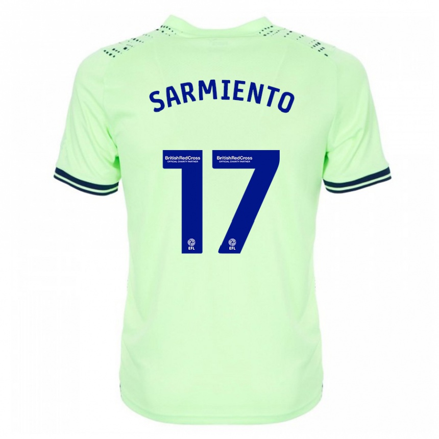 Hombre Fútbol Camiseta Jeremy Sarmiento #17 Armada 2ª Equipación 2023/24 México