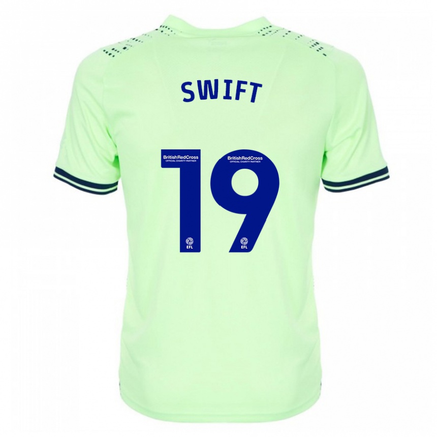 Hombre Fútbol Camiseta John Swift #19 Armada 2ª Equipación 2023/24 México