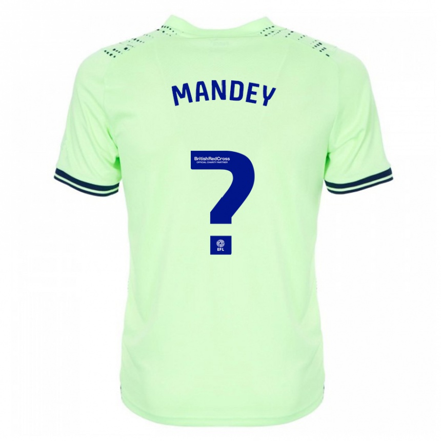 Hombre Fútbol Camiseta Souleyman Mandey #0 Armada 2ª Equipación 2023/24 México