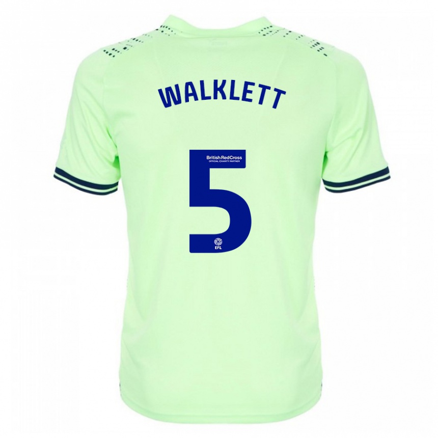 Hombre Fútbol Camiseta Kerry Walklett #5 Armada 2ª Equipación 2023/24 México