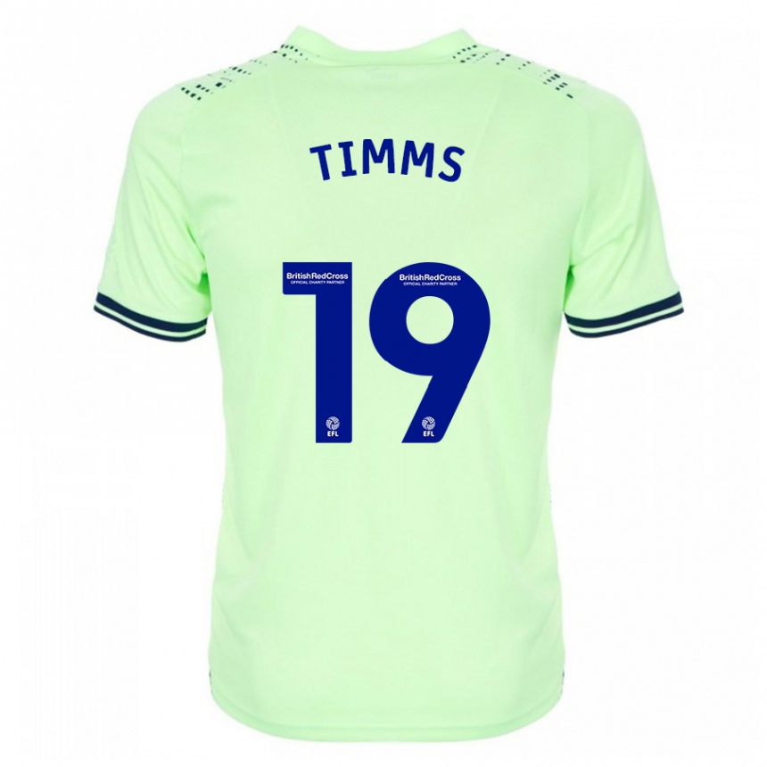 Hombre Fútbol Camiseta Maria Timms #19 Armada 2ª Equipación 2023/24 México