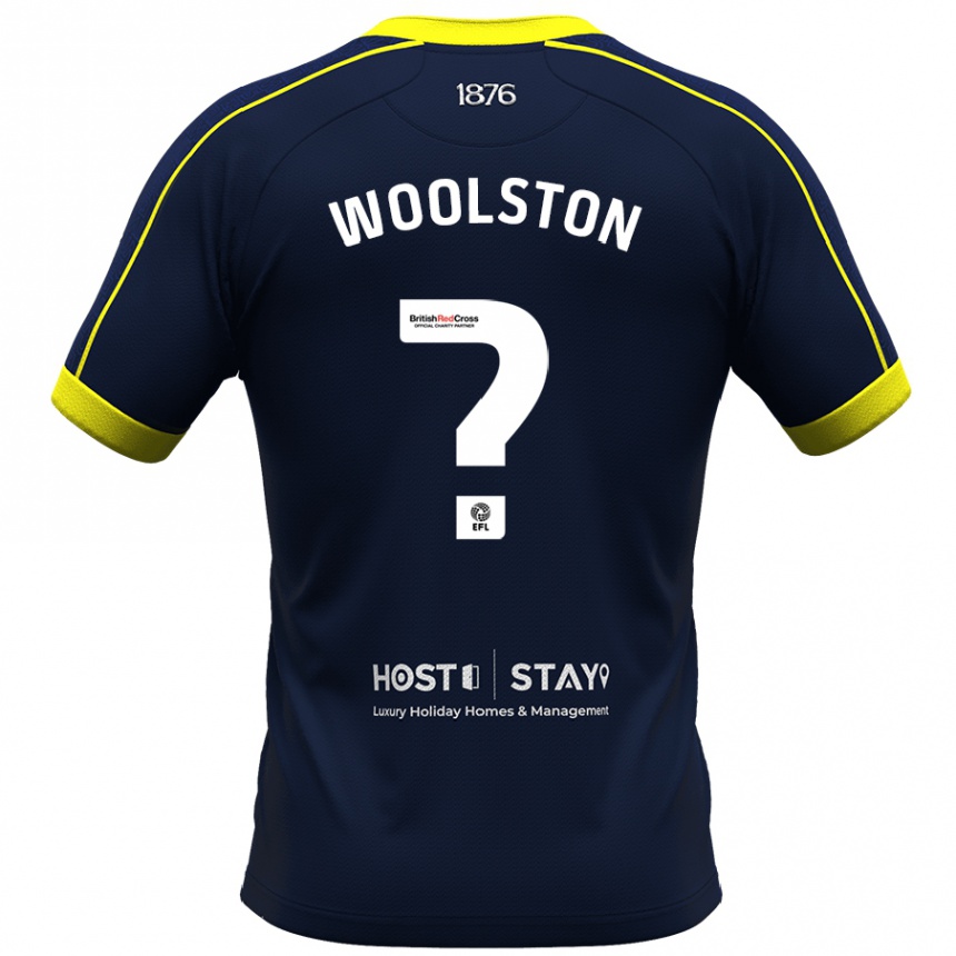 Hombre Fútbol Camiseta Luke Woolston #0 Armada 2ª Equipación 2023/24 México