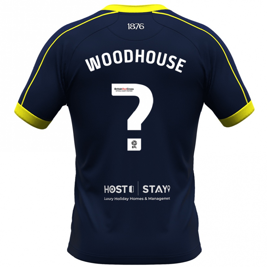 Hombre Fútbol Camiseta Mccartney Woodhouse #0 Armada 2ª Equipación 2023/24 México