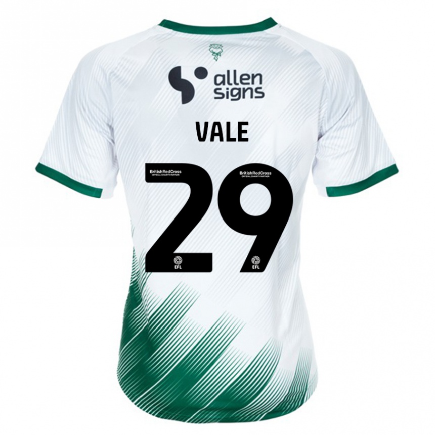 Hombre Fútbol Camiseta Jack Vale #29 Blanco 2ª Equipación 2023/24 México