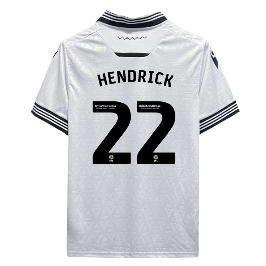 Hombre Fútbol Camiseta Jeff Hendrick #22 Blanco 2ª Equipación 2023/24 México