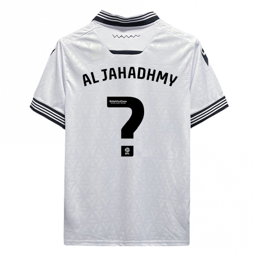 Hombre Fútbol Camiseta Murtadha Al-Jahadhmy #0 Blanco 2ª Equipación 2023/24 México
