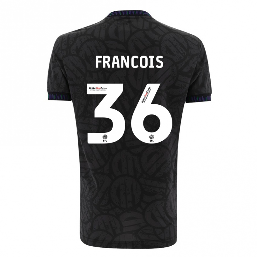 Hombre Fútbol Camiseta Marlee Francois #36 Negro 2ª Equipación 2023/24 México