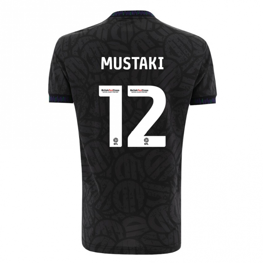 Hombre Fútbol Camiseta Chloe Mustaki #12 Negro 2ª Equipación 2023/24 México