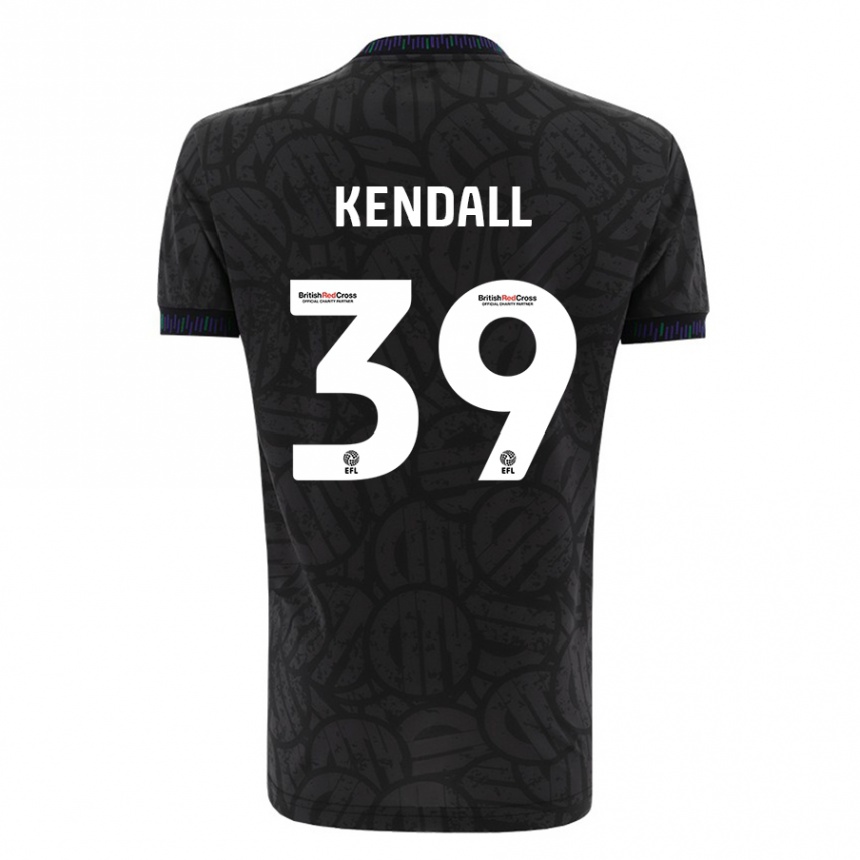 Hombre Fútbol Camiseta Maya Kendall #39 Negro 2ª Equipación 2023/24 México