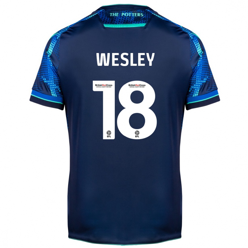 Hombre Fútbol Camiseta Wesley Moraes #18 Armada 2ª Equipación 2023/24 México