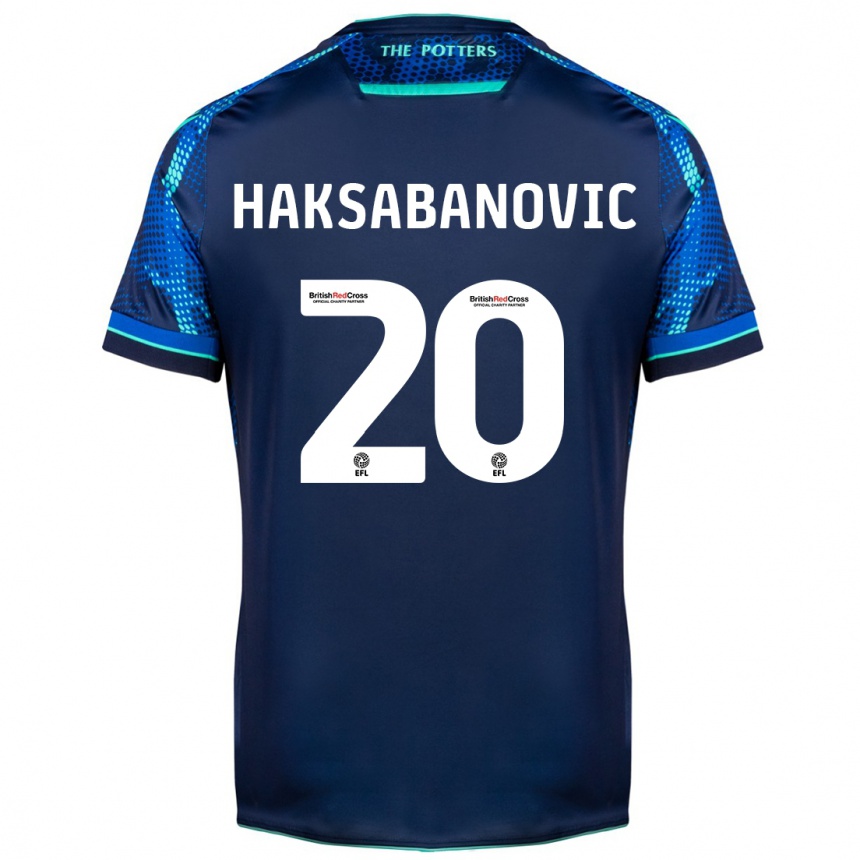 Hombre Fútbol Camiseta Sead Hakšabanović #20 Armada 2ª Equipación 2023/24 México