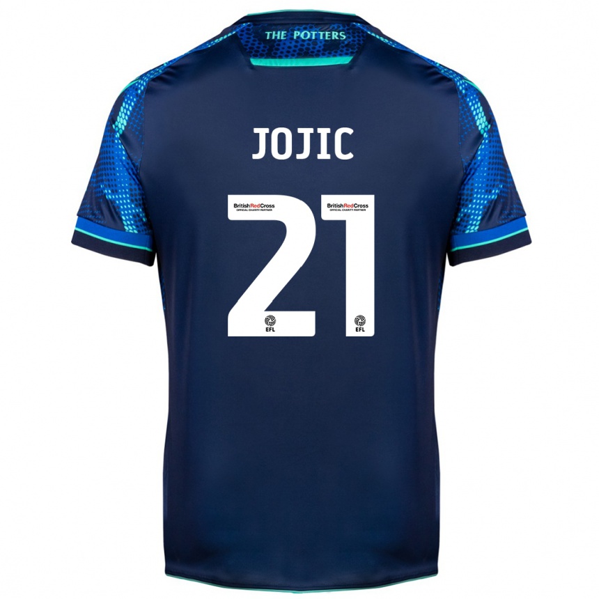 Hombre Fútbol Camiseta Nikola Jojic #21 Armada 2ª Equipación 2023/24 México