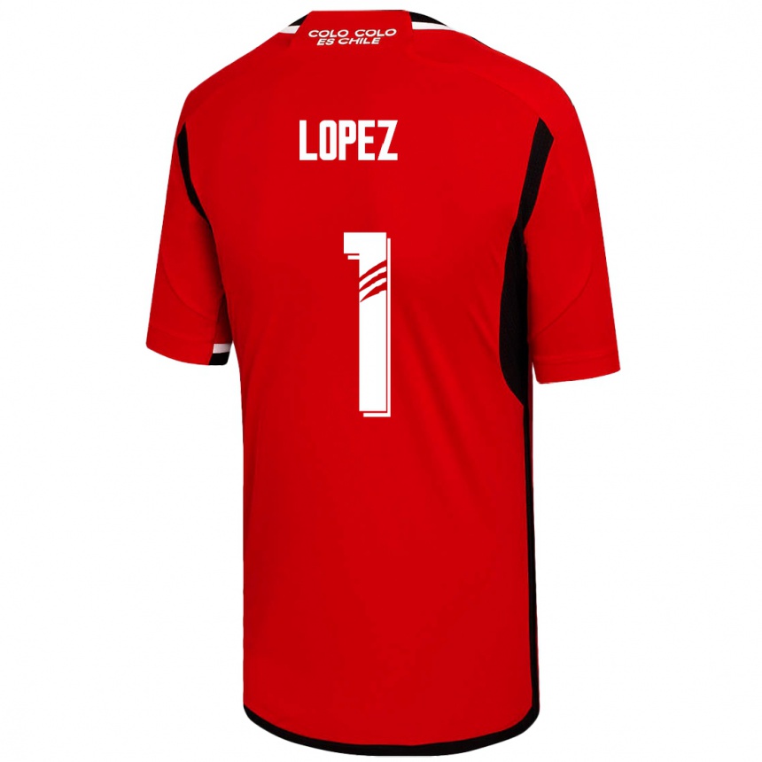 Hombre Fútbol Camiseta Yessenia López #1 Rojo 2ª Equipación 2023/24 México