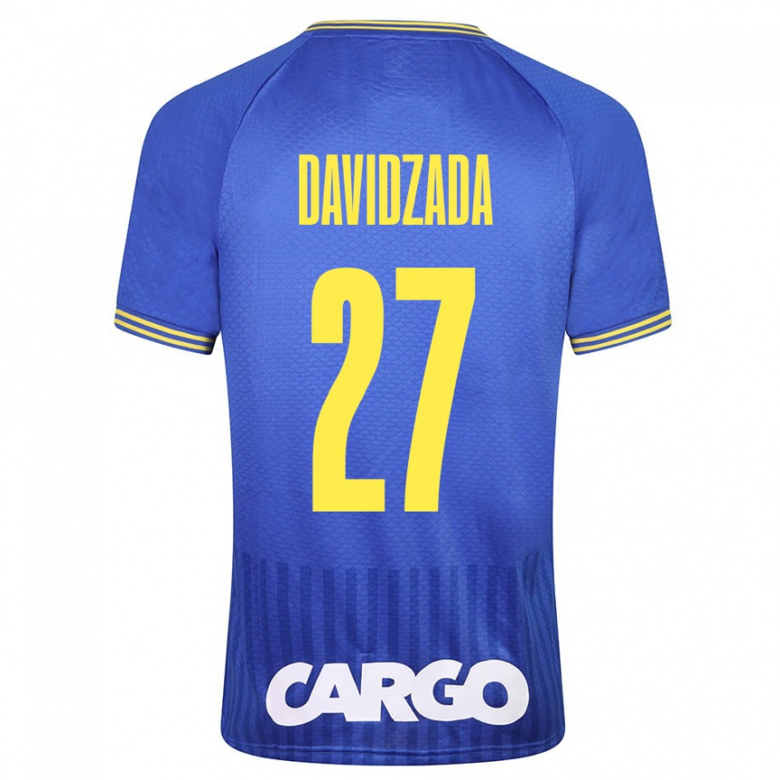 Hombre Fútbol Camiseta Ofir Davidzada #27 Azul 2ª Equipación 2023/24 México